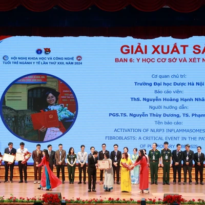 HỘI NGHỊ KHOA HỌC CÔNG NGHỆ TUỔI TRẺ NGÀNH Y TẾ TOÀN QUỐC LẦN THỨ XXII